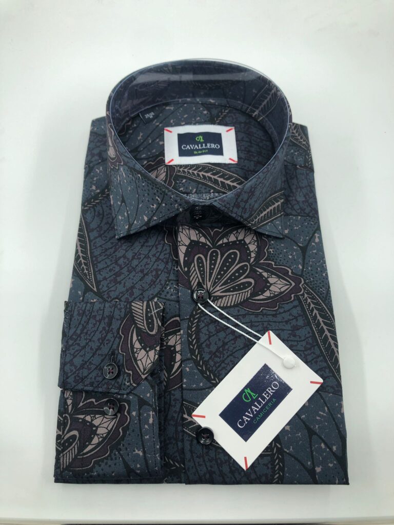 Cavallero Print Shirt 004 - Twice As Nice Boutique