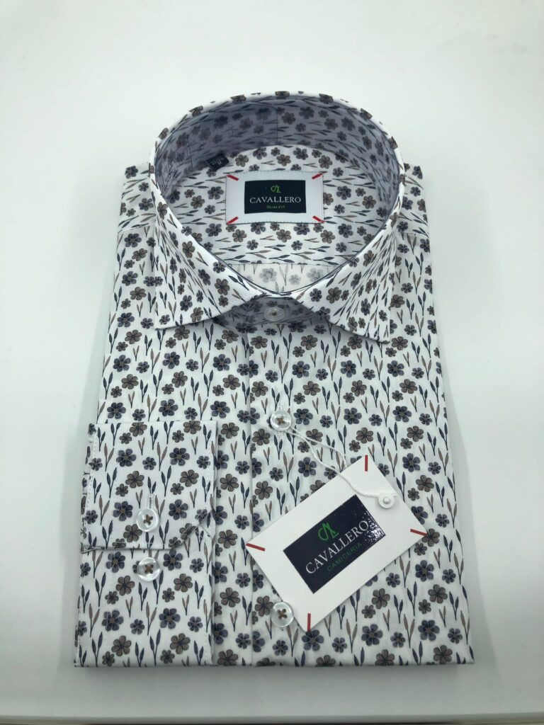 Cavallero Print Shirt 047 - Twice As Nice Boutique