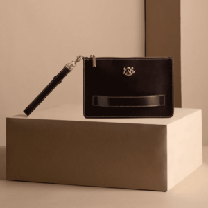 Aristocrats Brown Vegetable Tuscan Leather Clutch